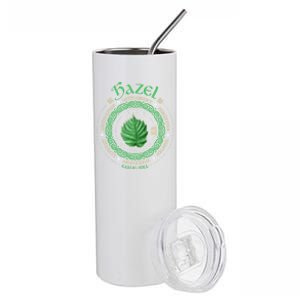 Celtic Tree Zodiac Druid Ogham Astrology Hazel Gift Stainless Steel Tumbler