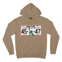 Cleaning Up 4 Years Of Crap Funny Ny Garbage License Plate Hoodie