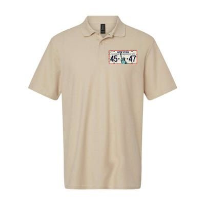 Cleaning Up 4 Years Of Crap Funny Ny Garbage License Plate Softstyle Adult Sport Polo