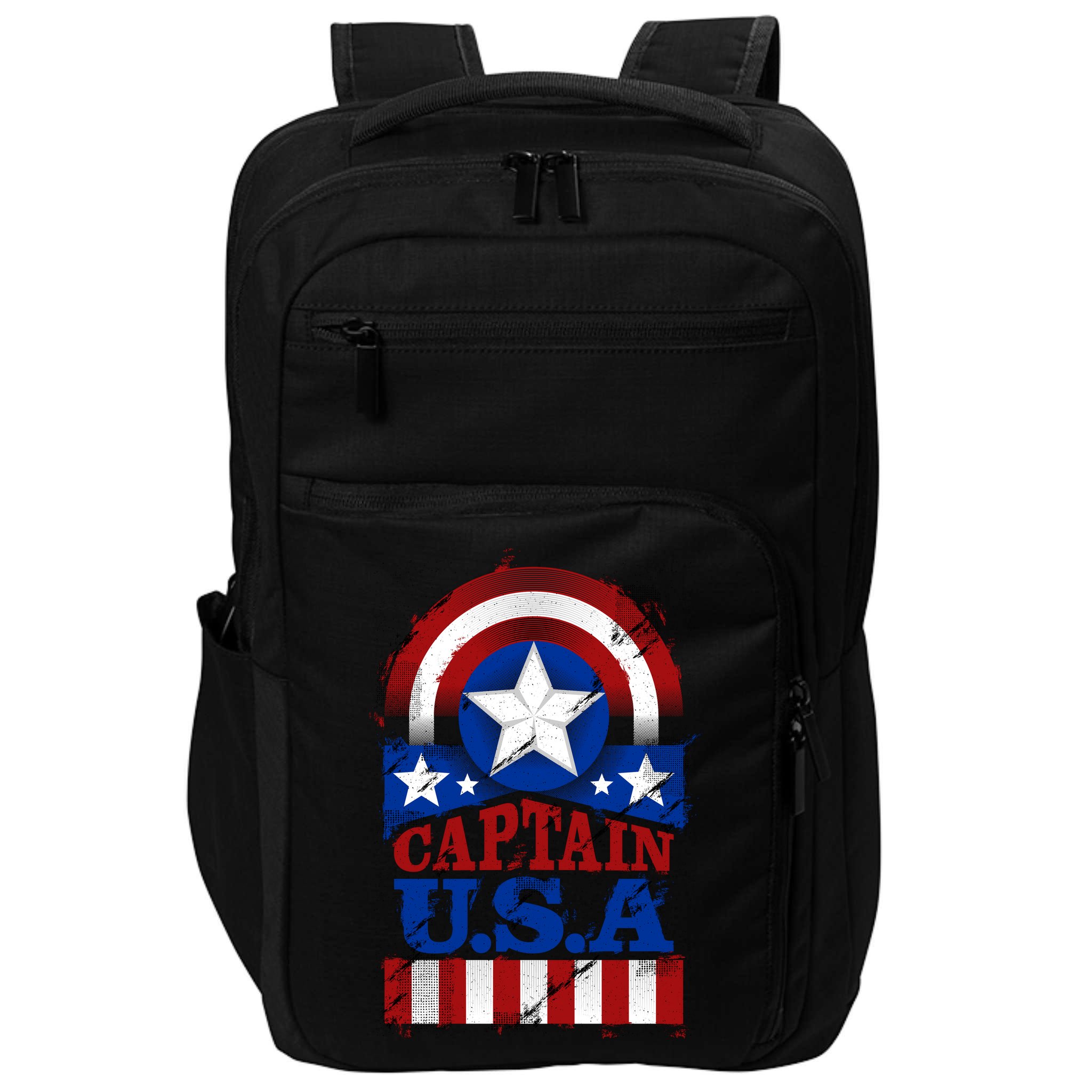 Captain USA American Flag Impact Tech Backpack