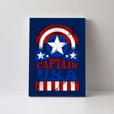 Captain USA American Flag Canvas