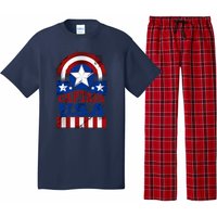 Captain USA American Flag Pajama Set