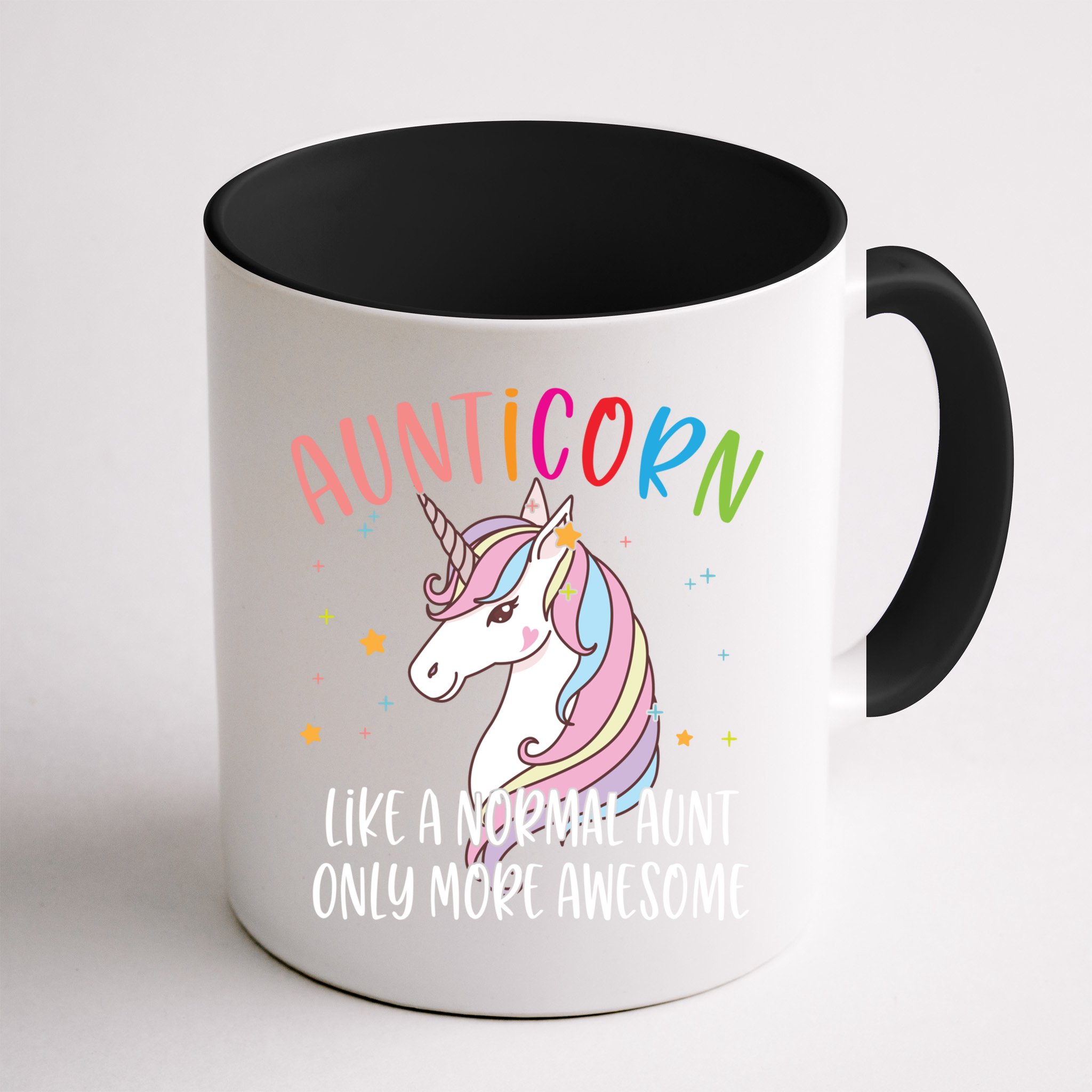 Cute Unicorn Aunticorn Like A Normal Aunt Only More Awesome Meaningful Gift Mug