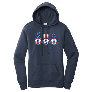 Cute USA American Gnomes Women's Pullover Hoodie