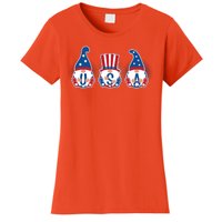 Cute USA American Gnomes Women's T-Shirt