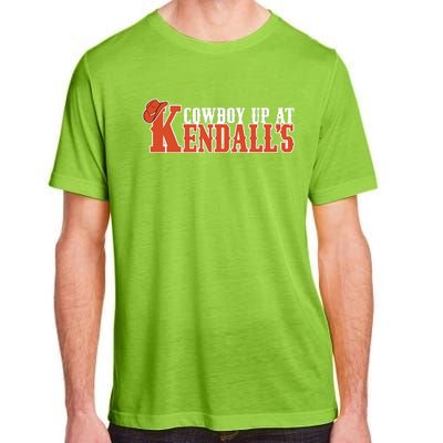 Cowboy Up At KendallS Adult ChromaSoft Performance T-Shirt