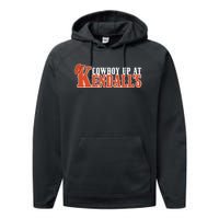 Cowboy Up At KendallS Performance Fleece Hoodie