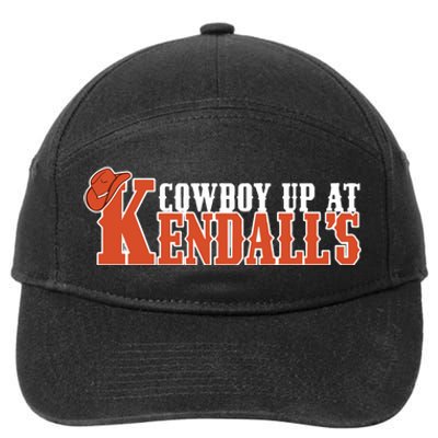 Cowboy Up At KendallS 7-Panel Snapback Hat