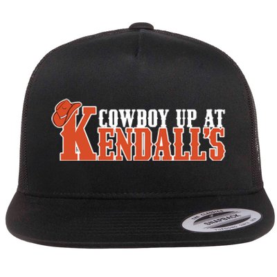 Cowboy Up At KendallS Flat Bill Trucker Hat