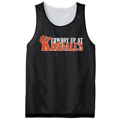 Cowboy Up At KendallS Mesh Reversible Basketball Jersey Tank