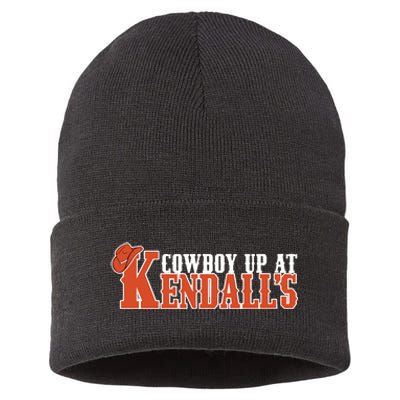 Cowboy Up At KendallS Sustainable Knit Beanie