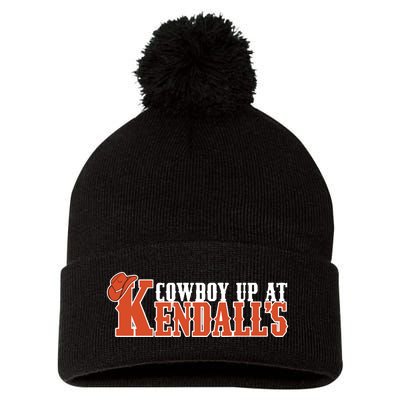 Cowboy Up At KendallS Pom Pom 12in Knit Beanie