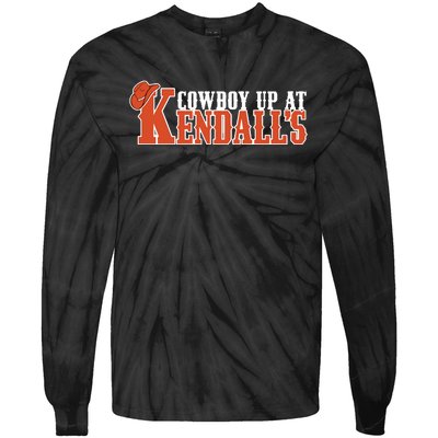 Cowboy Up At KendallS Tie-Dye Long Sleeve Shirt