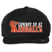 Cowboy Up At KendallS Wool Snapback Cap