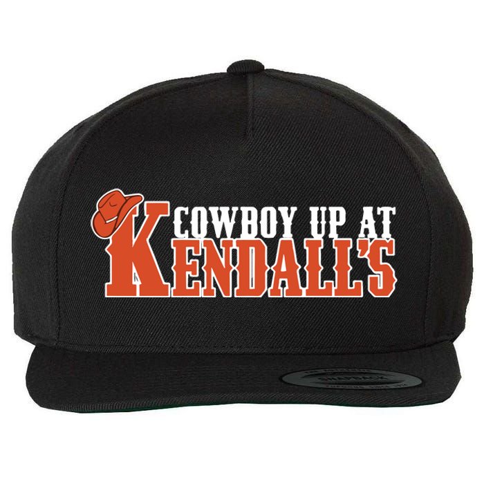 Cowboy Up At KendallS Wool Snapback Cap