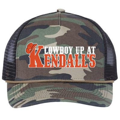 Cowboy Up At KendallS Retro Rope Trucker Hat Cap