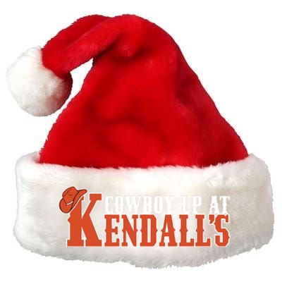 Cowboy Up At KendallS Premium Christmas Santa Hat