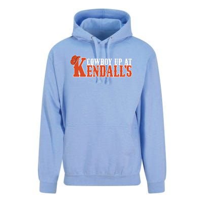 Cowboy Up At KendallS Unisex Surf Hoodie