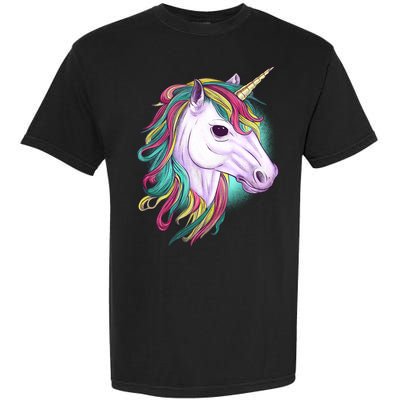 Colorful Unicorn Art Drawing Garment-Dyed Heavyweight T-Shirt