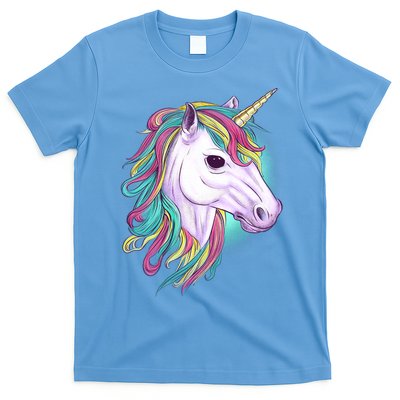 Colorful Unicorn Art Drawing T-Shirt