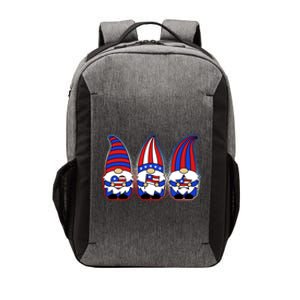 Cute USA American Flag Gnomes Vector Backpack