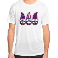 Cute USA American Flag Gnomes Adult ChromaSoft Performance T-Shirt