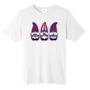 Cute USA American Flag Gnomes Tall Fusion ChromaSoft Performance T-Shirt