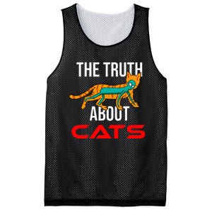 Cat Ufo Alien Strange Cool Space Flying Saucer Gift Idea Mesh Reversible Basketball Jersey Tank