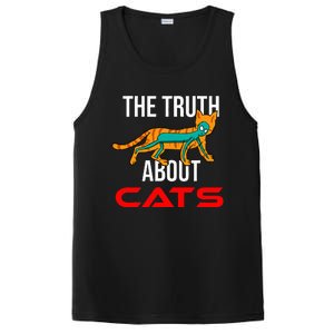 Cat Ufo Alien Strange Cool Space Flying Saucer Gift Idea PosiCharge Competitor Tank