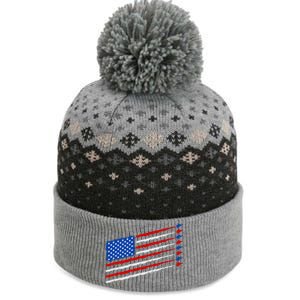 Cool USA American Flag Air Show Jet Planes The Baniff Cuffed Pom Beanie