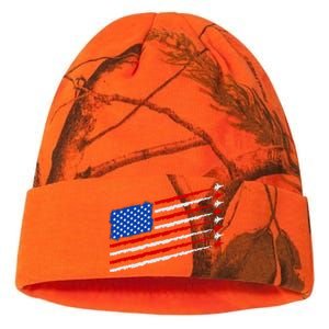 Cool USA American Flag Air Show Jet Planes Kati Licensed 12" Camo Beanie