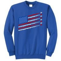 Cool USA American Flag Air Show Jet Planes Sweatshirt