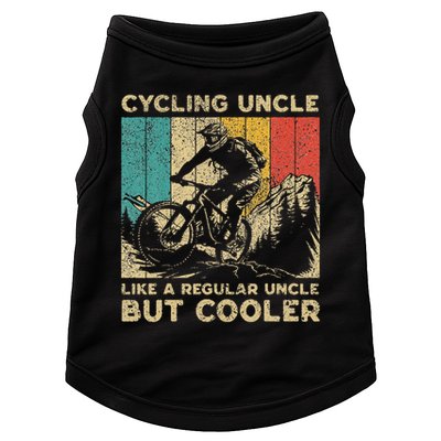 Cycling Uncle Bicycle Riding Cyclist Doggie Tank