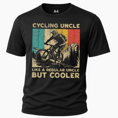Cycling Uncle Bicycle Riding Cyclist Performance Shirt