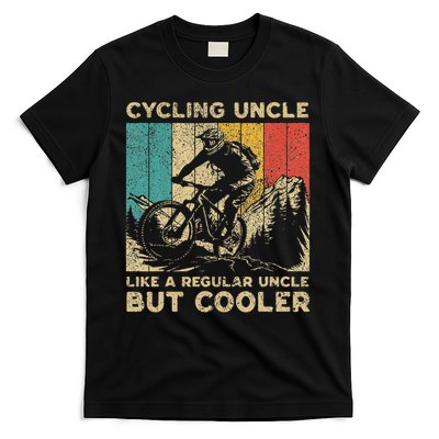 Cycling Uncle Bicycle Riding Cyclist T-Shirt