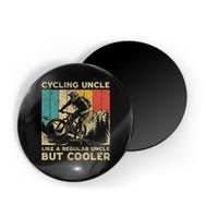 Cycling Uncle Bicycle Riding Cyclist Magnet