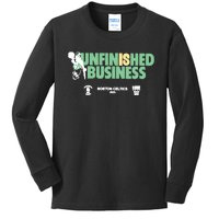 Celtics Unfinished Business Kids Long Sleeve Shirt