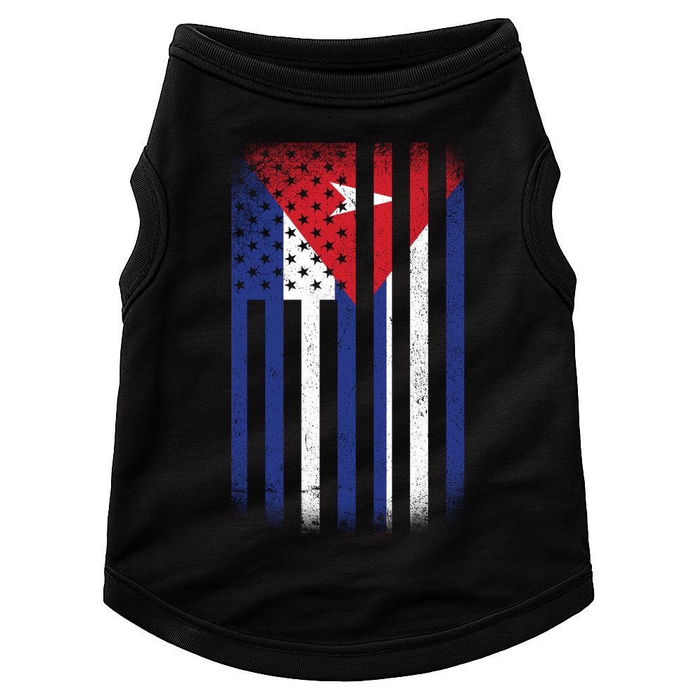 Vintage Cuban Flag Doggie Tank