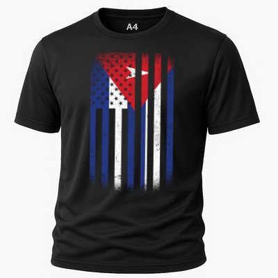 Vintage Cuban Flag Performance Shirt