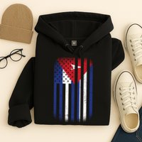 Vintage Cuban Flag Hoodie