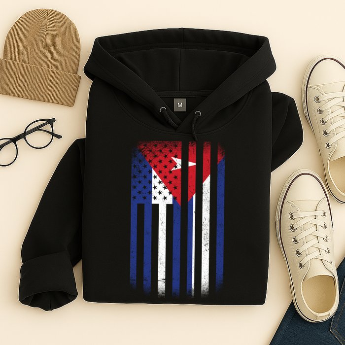 Vintage Cuban Flag Hoodie