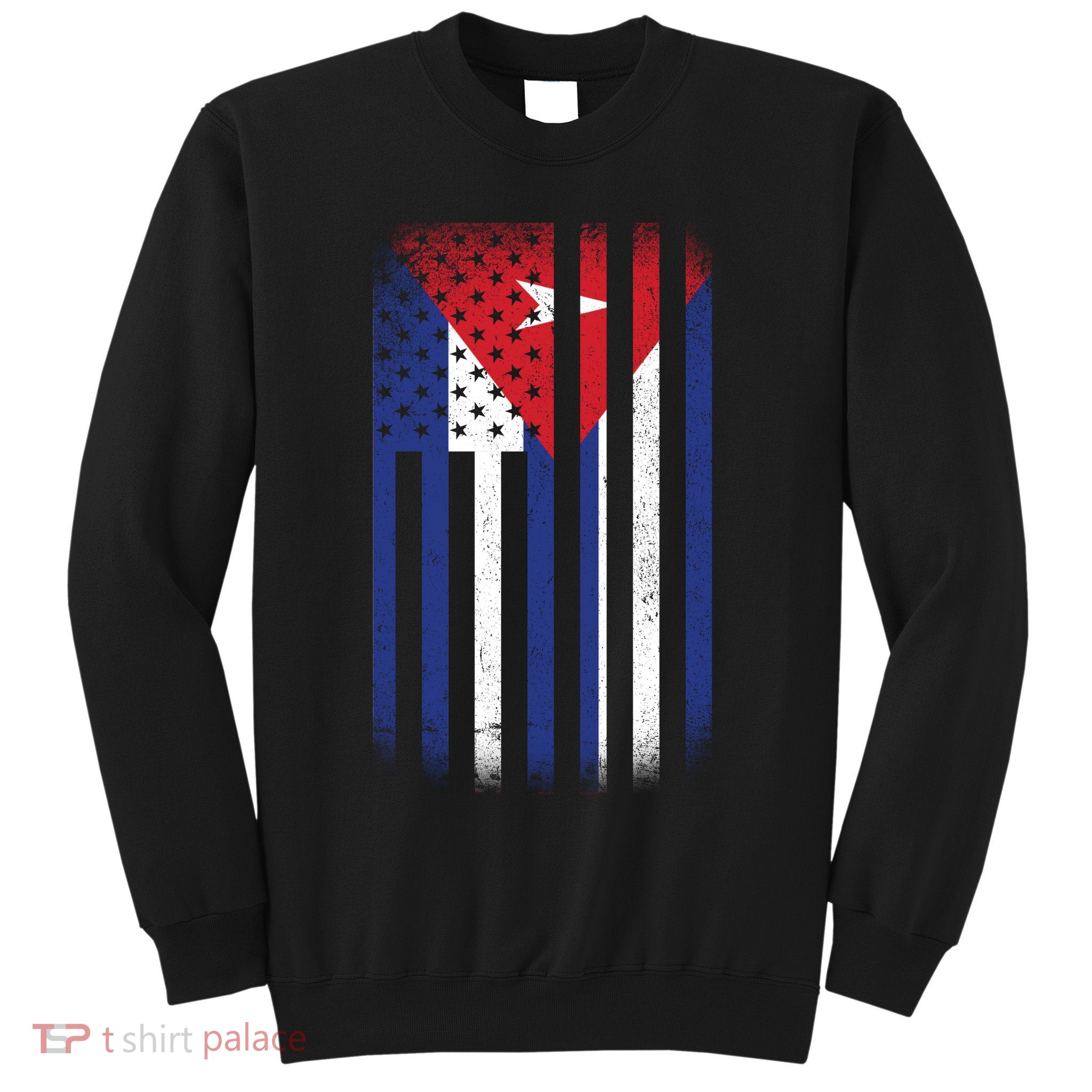 Vintage Cuban Flag Sweatshirt