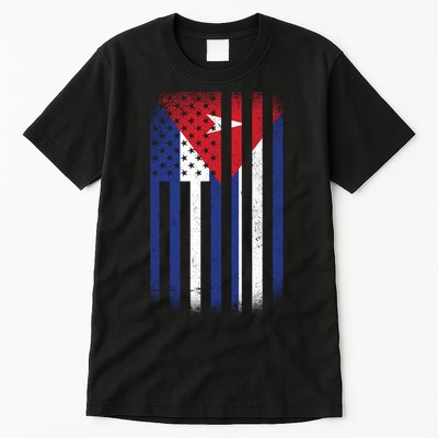 Vintage Cuban Flag Tall T-Shirt