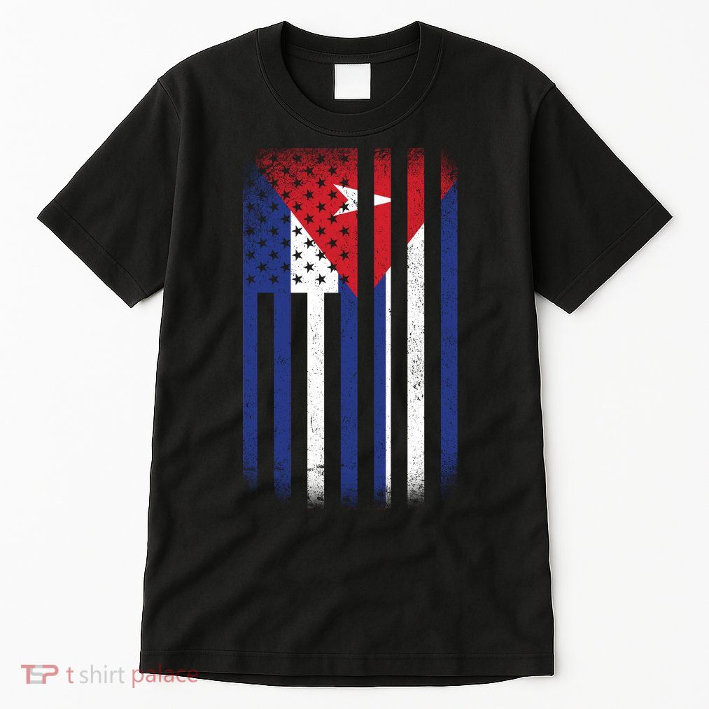Vintage Cuban Flag Tall T-Shirt