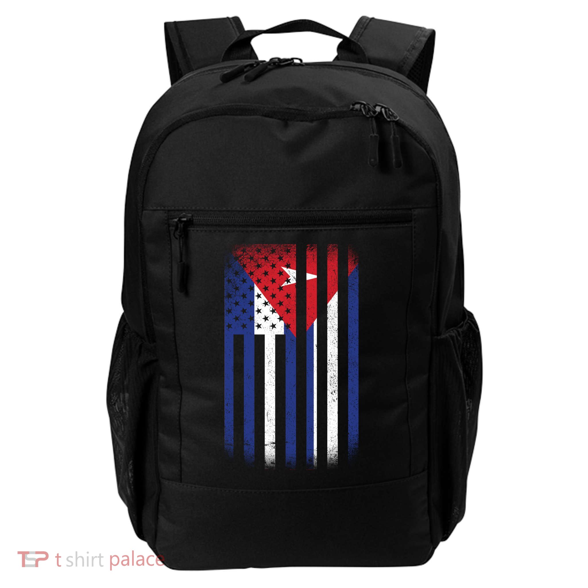 Vintage Cuban Flag Backpack