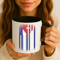 Vintage Cuban Flag Mug