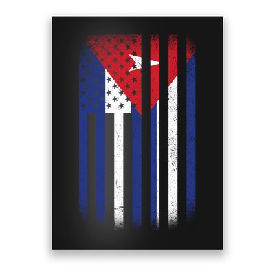 Vintage Cuban Flag Poster