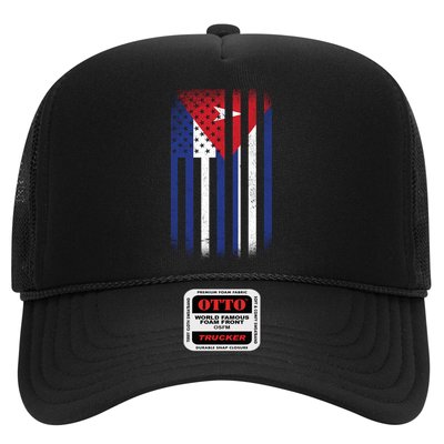 Vintage Cuban Flag Trucker Hat