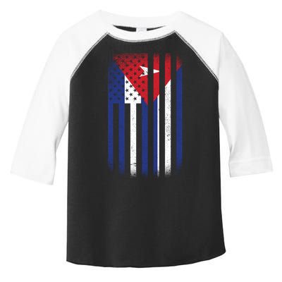 Vintage Cuban Flag Toddler Fine Jersey T-Shirt