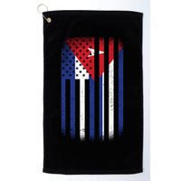 Vintage Cuban Flag Golf Towel